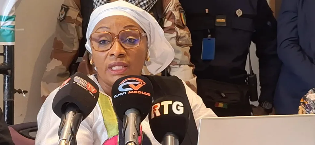 Madame Camara Djenabou Toure Directrice Generale des Elections DGE.