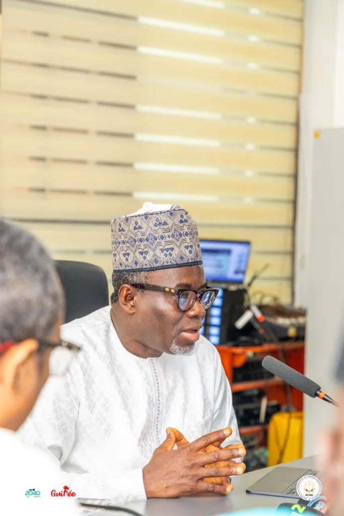 Le ministre Mourana Soumah