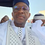 Colonel Sitapha KONDE, Directeur regional de la Douane de Labé le jour de la fête de Ramadan  à Dabola