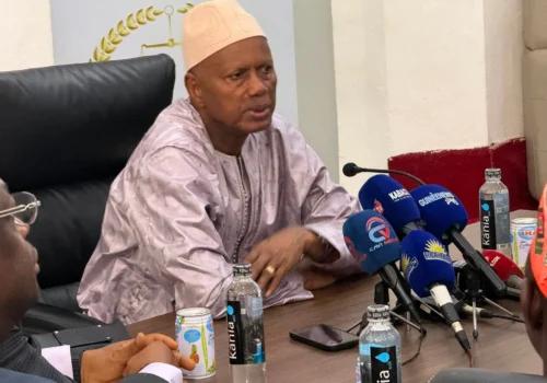 Boubacar Yacine Diallo, President de la Haute Autorité de la Communication HAC.