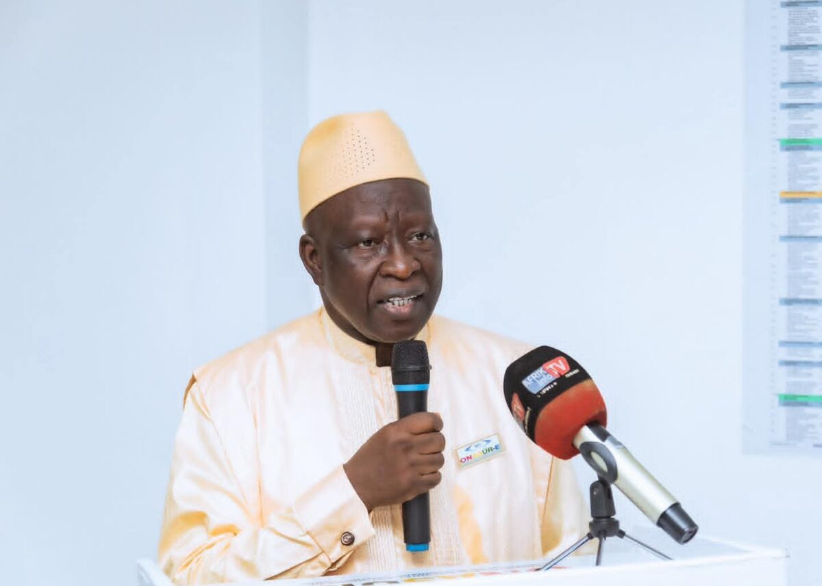 Dr Sekou Kouressy Condé Président de l’Observatoire National Autonome de Supervision du Référendum et des Élections (ONASUR-E)
