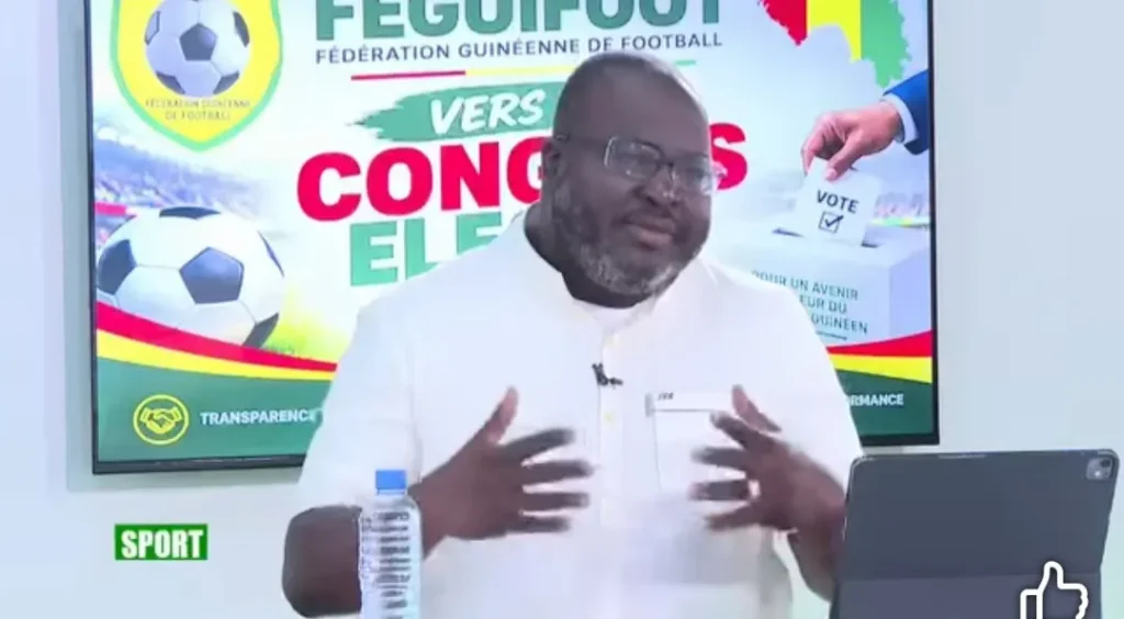 Ibrahima Kalil Kaba, dit « Lilou », candidat à la présidence de la FGF sous la bannière de la liste CAP 20-30.